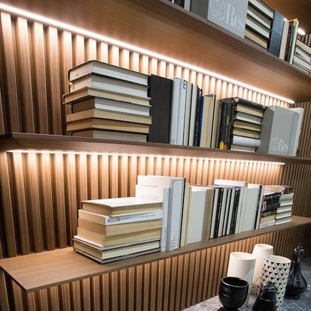 SYP-C1010 Recessed Cabinet Linear Light - Solder-Free LED Strip