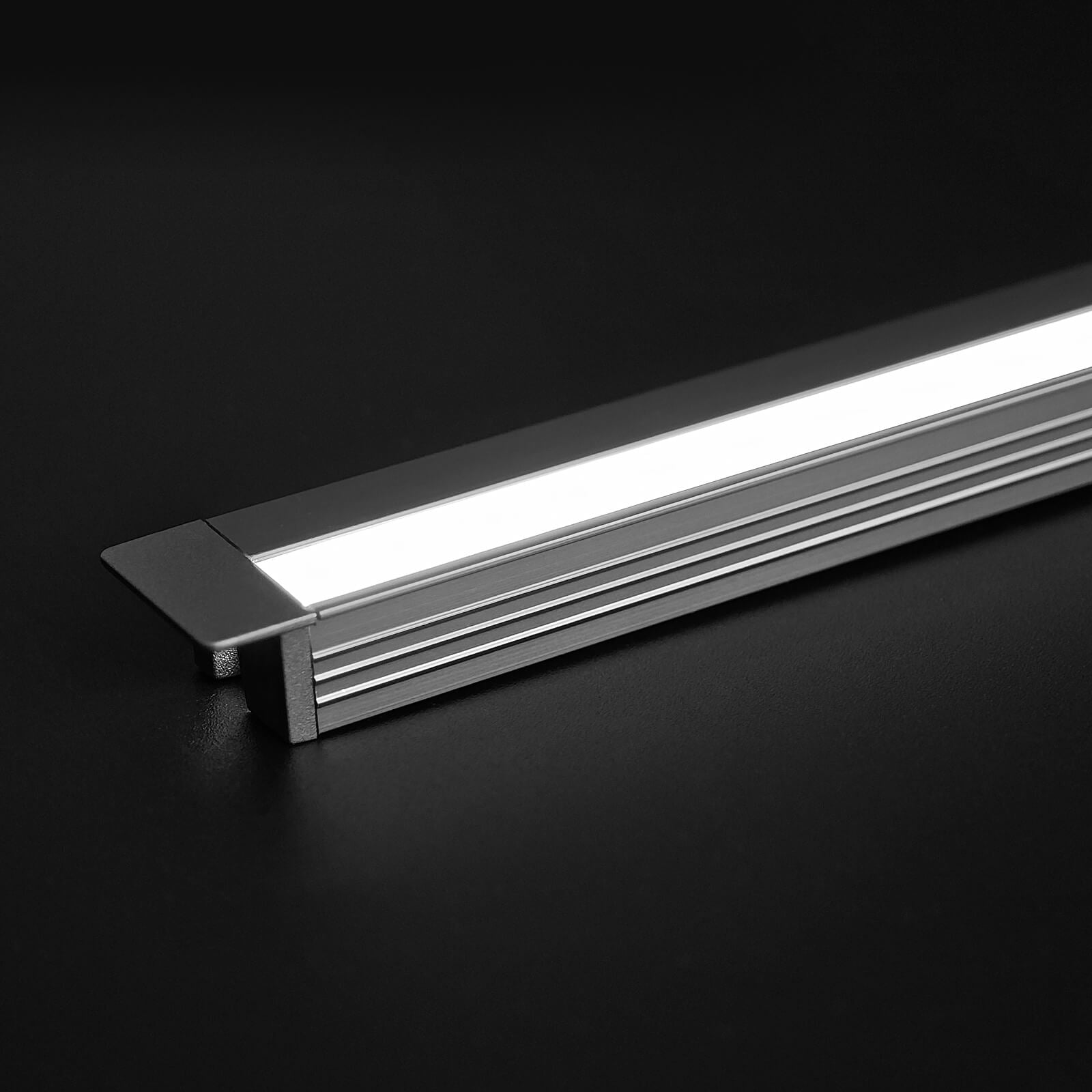 SYP-C0913 Recessed Cabinet Linear Light - 45° Angled Glow
