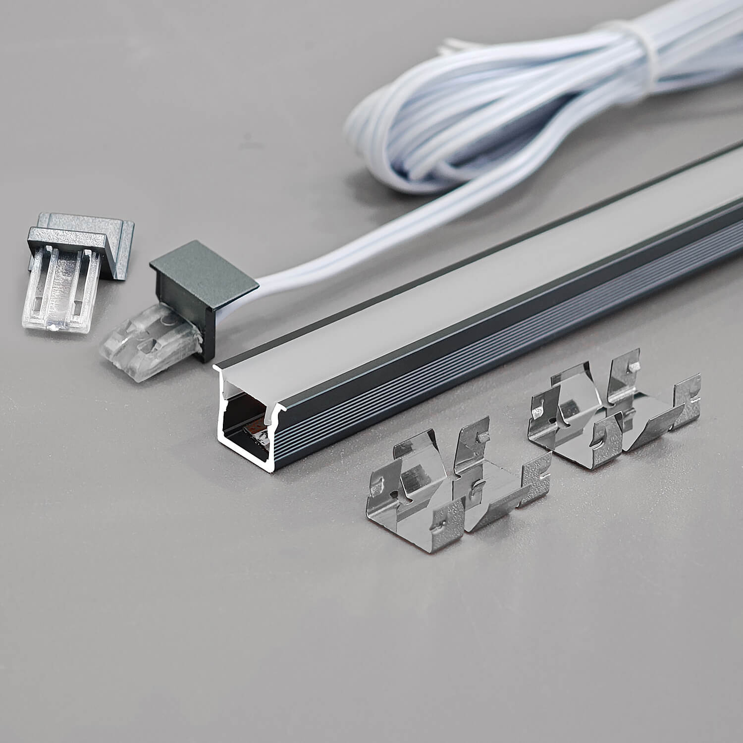 SYP-C1010 Recessed Cabinet Anti-Glare Linear Light - Solder-Free LED Strip