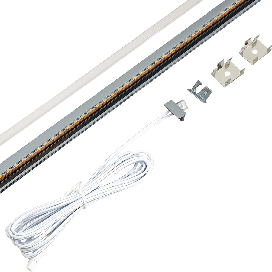 45° Recessed Cabinet Linear Light – Solderless LED Strip