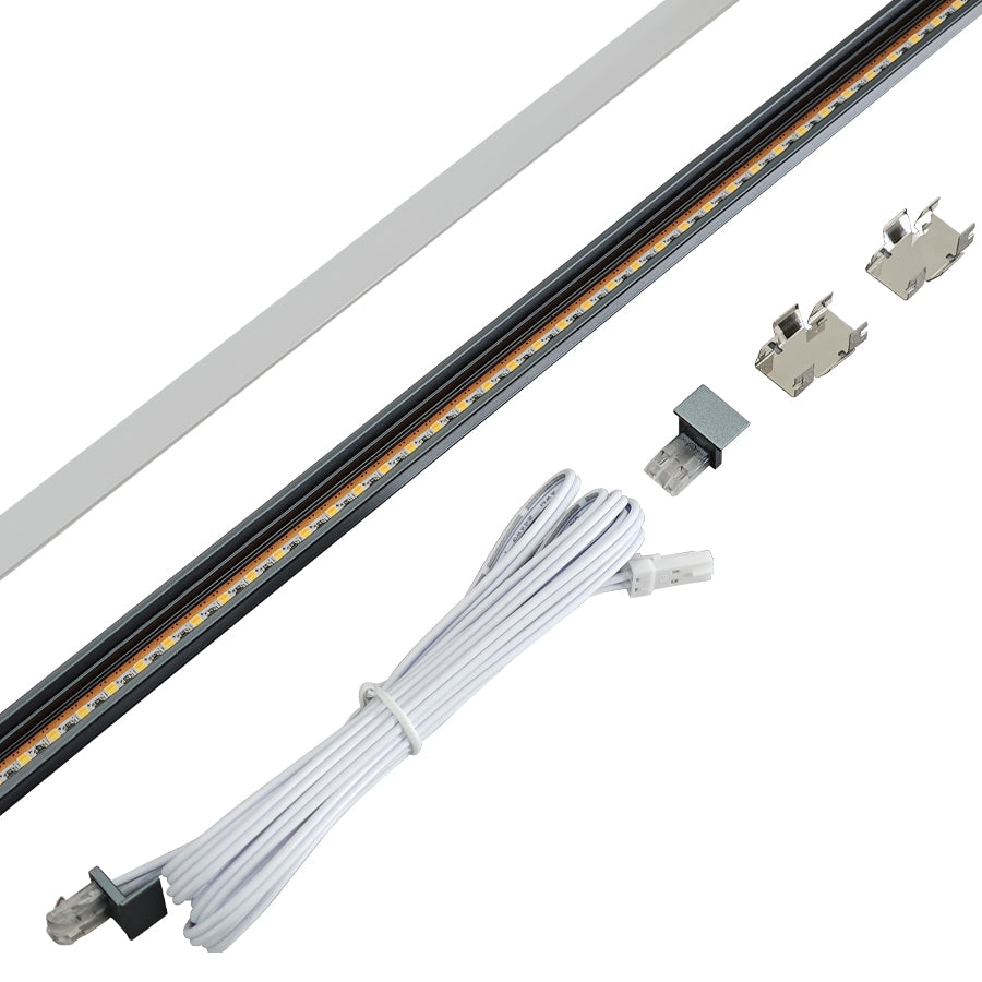 Recessed Cabinet Linear Light – Solderless LED Strip System