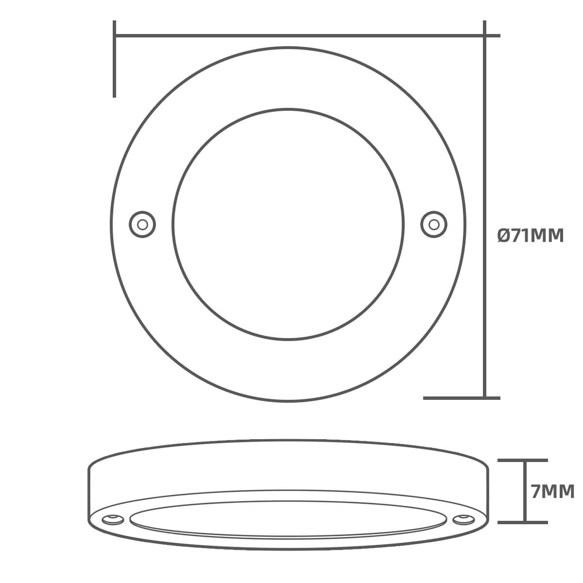 Hardwired Cabinet Lights with Sensor & Color Control