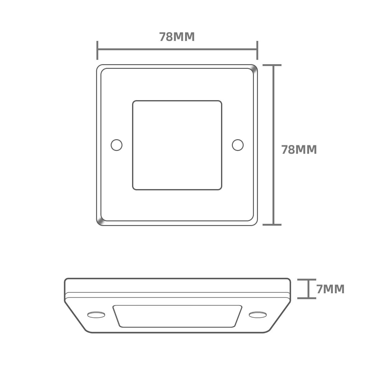 Square Motion-Activated Puck Lights with Remote & CCT