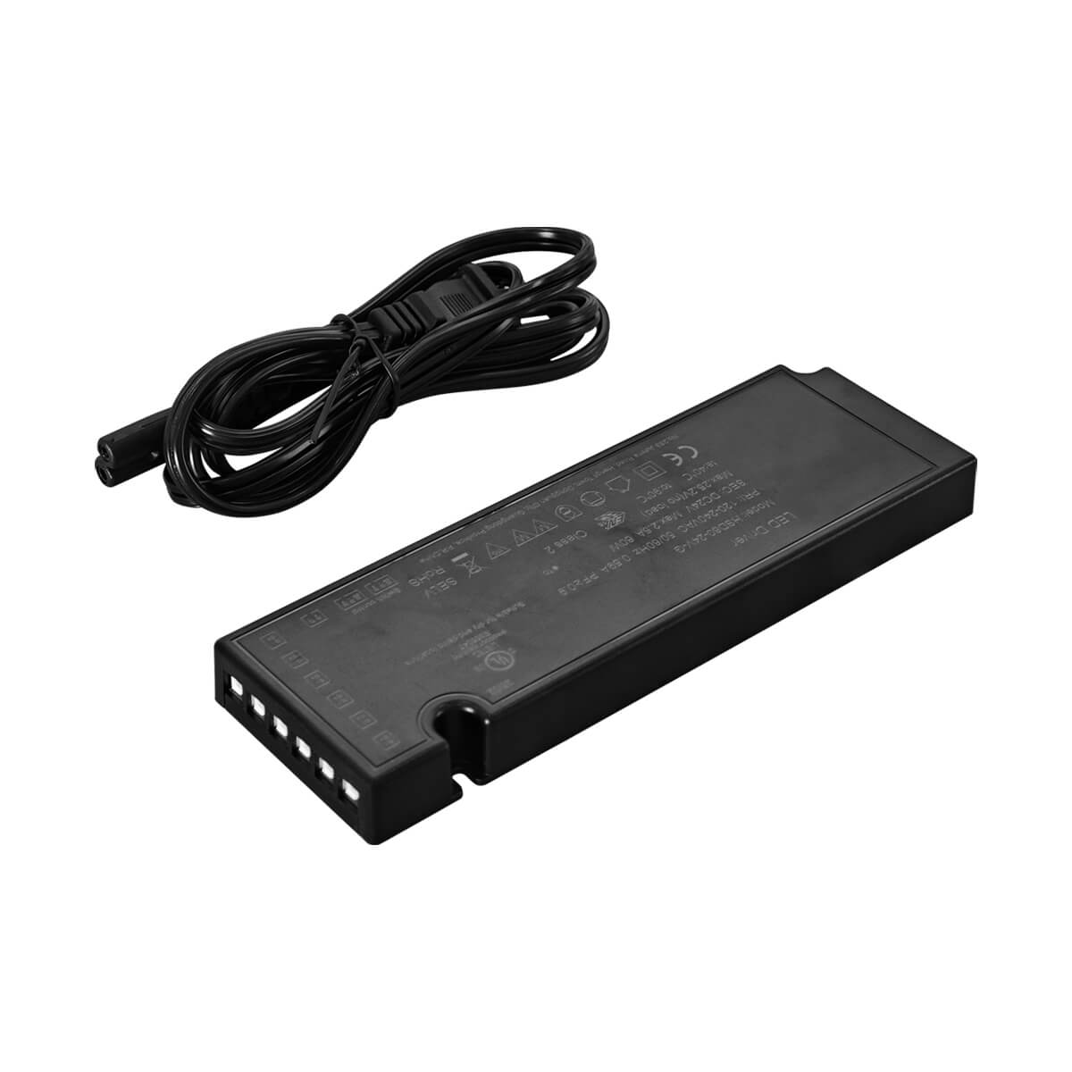 D01 24V 60W LED Driver for LED Cabinet Lights